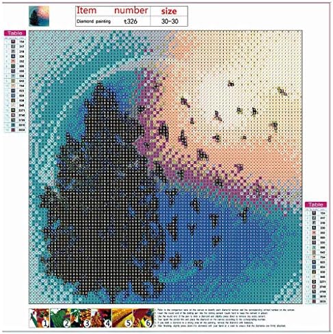 5D DIY дијамантски сликарство по бројни комплети за деца и возрасни изгрејсонце кристал дијамантска уметност дијамантска уметност