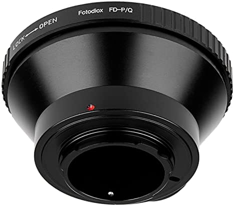 Адаптерот за монтирање на леќи Fotodiox - Компатибилен со леќите на Canon FD & FL 35mm SLR до Pentax Q Mount Wirrorless камери