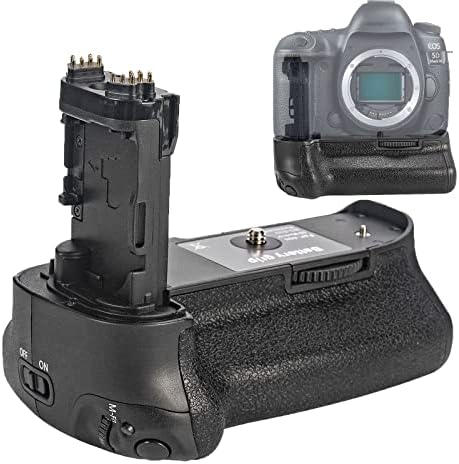 Canon Battery Grip BG-E20 за 5D Mark IV камера, замена за Canon BG-E20, што се користи за замена на Canon LP-E6N за полнење на литиум-јонска