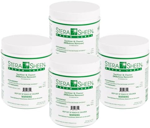 Пурди Стера-Шин тегли за Дезинфекција од 4 килограми, Дезинфекција На Зелена Етикета, Случај на Тегли од 4 х 4 фунти