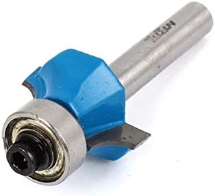 Специјална алатка AEXIT Silver Tone Special Tool Round Courning Over Router Bit 1/4 X 3/8 Модел: 86AS533QO407