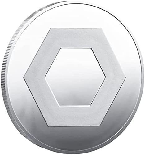 Монета Сребрена Дигитална Виртуелна Дистрибуција На Монети Криптовалута 2021 Монета Со Ограничено Издание Со Заштитна Обвивка