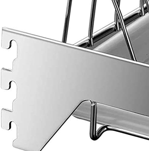 PDGJG Silver Bowl Rack - Brak Rack Metal кујна за сушење на кујната за домашна кујна, решетката за складирање со три слоеви садови