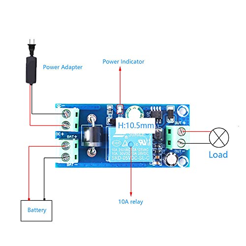 Автоматски модул за заштита на електрична енергија Автоматско префрлување модул UPS итно прекинување на напојувањето на батеријата PMS 5V-48V контролна табла