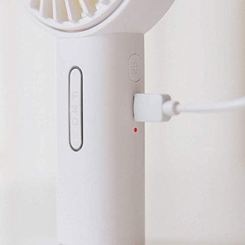 SBSNH Mini рачен вентилатор батерија управува со прилагодлива USB -полнење мала преносна вентилатор за вентилатор, табела за табели за деца за деца девојчиња домашна кан