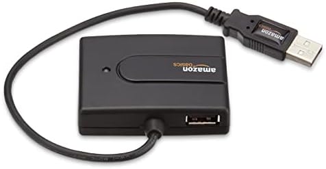 Основи на Bass 4-порта USB до USB 2.0 Ultra-Mini Hub адаптер