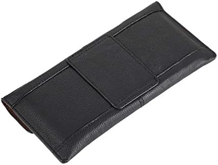 Телефонска торбичка се вклопуваат компатибилно со iPhone 11 Pro Max/XS Max Hoolter Belt Pouch Premium Ginuine Fore Leather Hill,