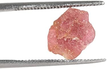 GemHub Raw Pink Tourmaline Crystal Crystal 3,20 CT Pink Tourmaline за домашен декор, заздравување