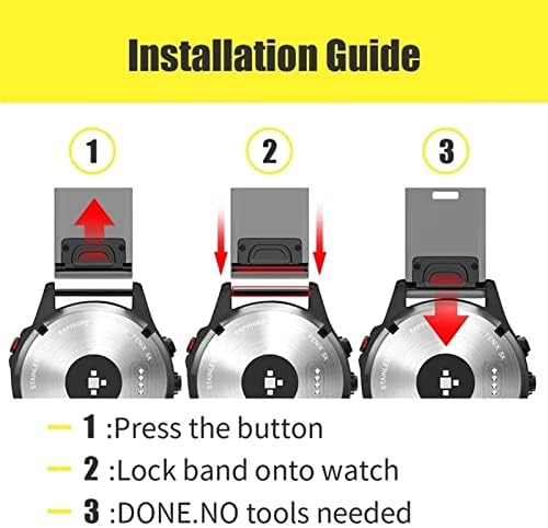 КФАА 22 26мм Платно Ремен За Часовник За Брзо Ослободување За Гармин Феникс 6 6Х Про 5Х 5 плус 3ХР 935 С60 МК2 Нараквица Додаток Нараквица