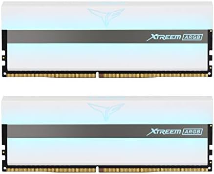 TeamGroup T-Force Xtreem Argb DDR4 32GB 3600MHz Десктоп меморија TF13D432G3600HC14CDC01 пакет со Cardea Z440 1TB NVME PCIE Gen4 M.2 2280 Gaming