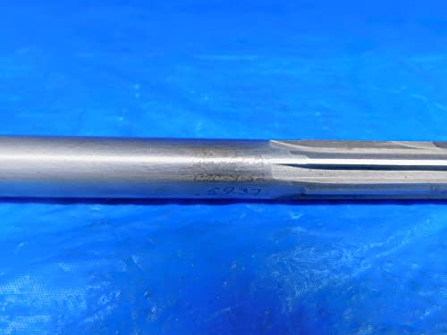 0,5937 О.Д. HSS Carbide Tipped Reamer 6 Flute .5937 19/32 .5938 -.0001 15 mm - RJ0186CP2