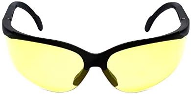 Заштита за заштита на UV Ledwholesalers, прилагодени безбедносни очила со жолта нијанса, 7821