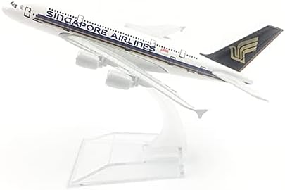 Модели на авиони 1: 400 Airbus Fit for A380 авијациска метална легура модел Авион Минијатурен декоративен пластичен комплет за авиони графички