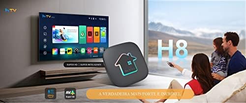 2023 HTV H8 Бразил, 4K/HDR HTV8 кутија, Android 11, Dual Band 2.4G/5G WiFi, Alexa компатибилен