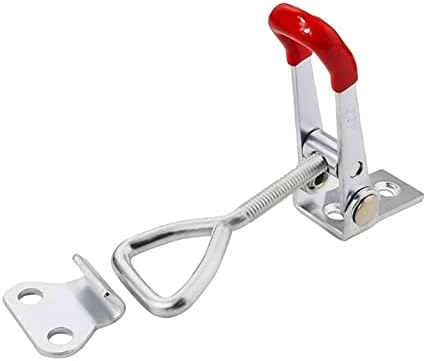 Прицврстувачи на клупата Sokumi Toggle Latch Clamp 4001 100kg 220 bs Holding Hording Horizontal Type за рачна алатка за заварување, затегнување, поправка за работна површина, обработка на дрво, дома