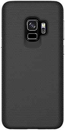 Киоми Двослоен Случај За Samsung Galaxy S9 5.8 , Воена Одделение Отпорна На Удари Тешка Заштита, 2 Во 1 Дизајн Со Флексибилен Tpu