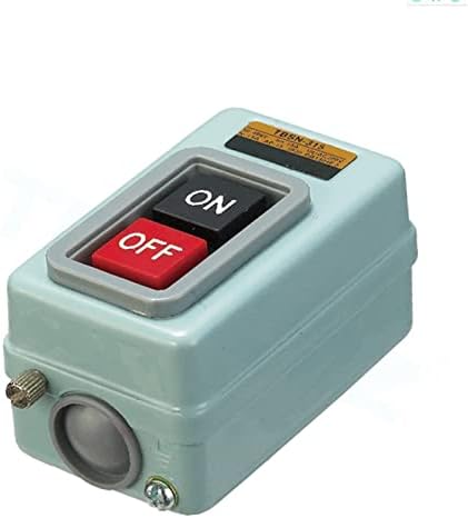 Прекинувач за напојување на копчето Tioyw The Three Fase Control Control Switch AC 380V 15A 3P 2.2kW TBSN-315