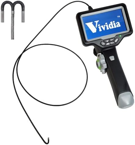 Viviia CT - 2812 LCD/WiFi Флексибилни Двонасочни Артикулирачки Инспекциски Камера Borescope Videoscope Со Дијаметар од 2,8 mm 1,2 m Долга Водоотпорна