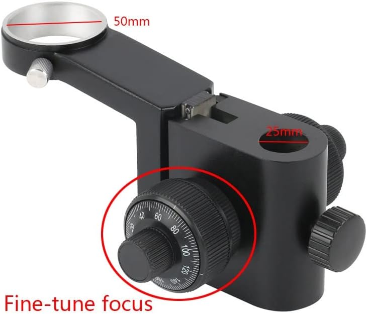 XDCHLK 1/4 M6 Инсталирајте Завртка 25mm Прилагодлив Видео Микроскоп Држач За Држач За Камера Опрема За Фокусирање Додатоци За Поддршка