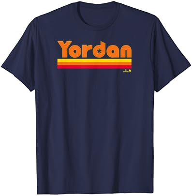 Јордан Алварез: Текст на Хјустон - маица за бејзбол во Хјустон
