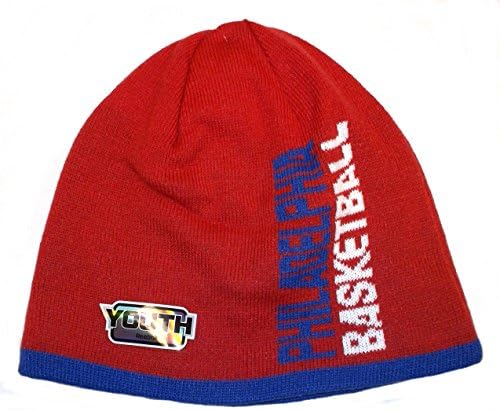 Автентичен тим на НБА Момци плетена капа - Ke98b, Филаделфија 76ерс, млади 4-7 години