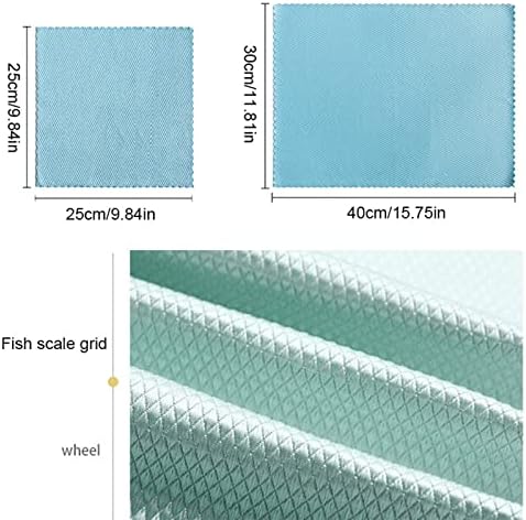 Сјајни Марамчиња - Сјајни Крпи За Чистење Марамчиња - Крпи За Чистење Чудо Без Ленти Во Нано Скала-Крпа Од Риба Без Влакненца