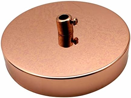 Комплет за крошна на лустер, розово злато сингл од таванот роза модерна челик крошна комплет за тела на светло со хардвер за тела