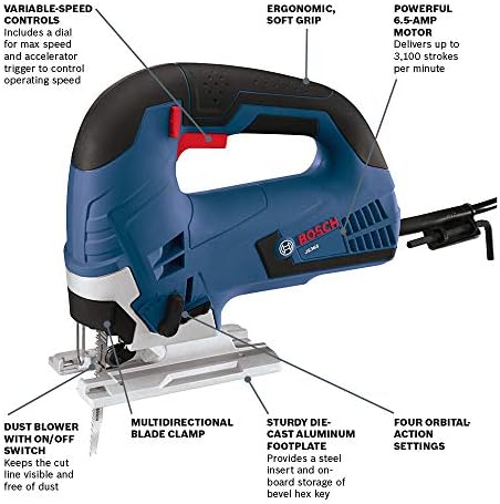 Bosch 120-Волфонски комплет за сложувалка JS365 Blue, 6,5 засилувач