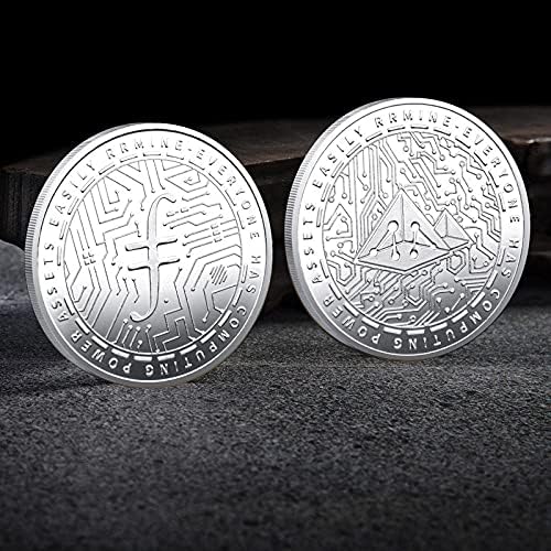 Национална Комеморативна Монета Сребрена Колекционерска Декоративна Монета Со Броеви На Куќишта