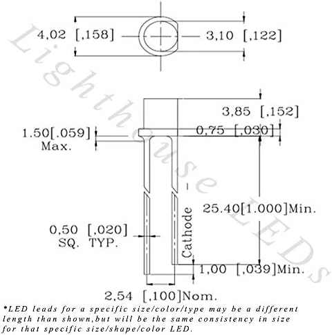 LEDS LED диоди 3мм рамен врв со замрзнати дифузни леќи LED - сина LED - ултра светла