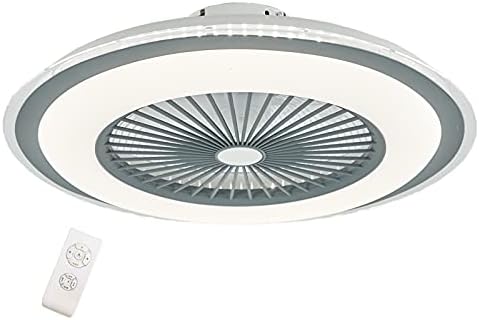 Вентилаторот на таванот TFCFL со светлина 23инх, светло за плакнење на таванот, невидлива тавана за приврзоци за ламби за ламби за осветлување