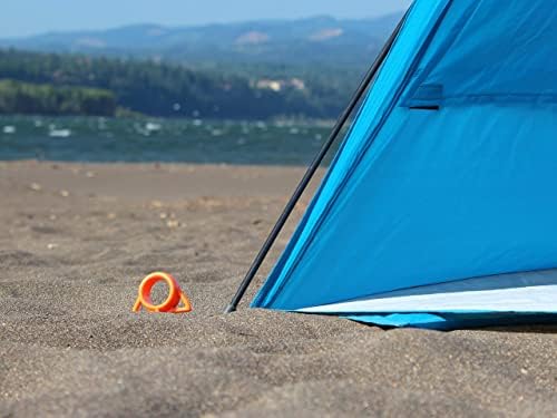 Портокалова завртка: Крајниот прицврстувач на земјата | Големи удели со шатори со 2 пакувања | Направено во САД