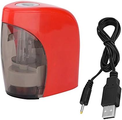 SXNDP Electric Automatic Automatic Mencil Sharpener, Auto-Stop Fasture Sharpener за молив за дома, училница и канцеларија