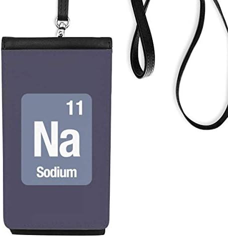 Научен елемент на Na Scecal Element The Palester чанта што виси мобилна торбичка со црн џеб