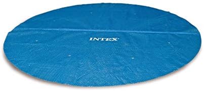 Интекс рекреација 29025E N/AA Intex Solar Cover за 18 -ти дијаметар Лесен сет и рамка за базени, 18 стапки, сина