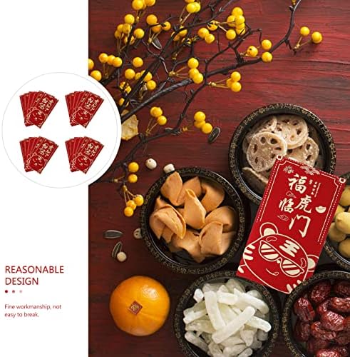 ЈАРДВЕ Црвена Чанта Кинеска Нова Година Црвени Пликови: 24 парчиња 2022 Кинеска Година Среќни Парични Пакети Хонг Бао Носители За Кинески Пролетен