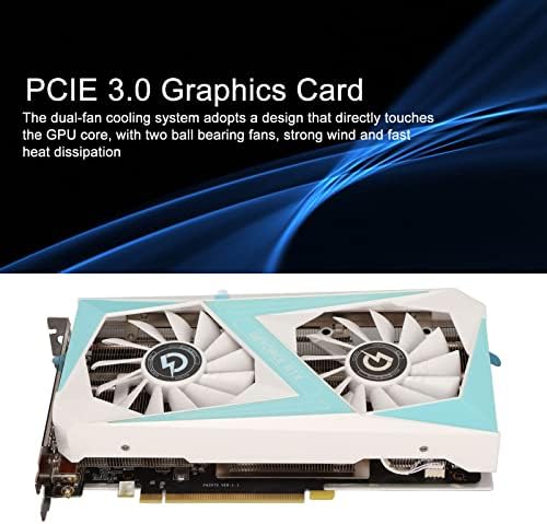 RTX2060 6G Gaming Graphics картичка, 6 GB GDDR6 Дискретна графичка картичка, 1365MHz, PCI Express 3.0, HDMI, DPX 3 излезен интерфејс, со брзо