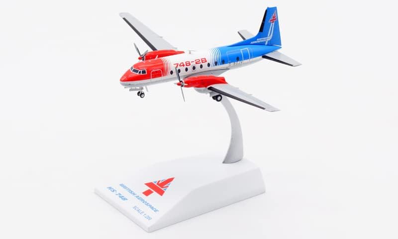 JC Wings DLT British Aerospace HS748-2B G-BGJV 1/200 Diecast Aircraft претходно изграден модел