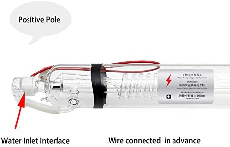 Десет ВИСОКИ AC110V Стаклена Ласерска Цевка 150w CO2 1650mm Должина, 80mm Dia За Ласерско Гравирање И Машина За Сечење