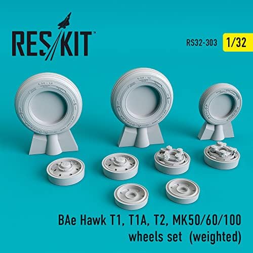 Reskit RS32-0303 - 1/32 Bae Hawk T1, T1a, T2, MK50/60/1 100 Поставени тркала