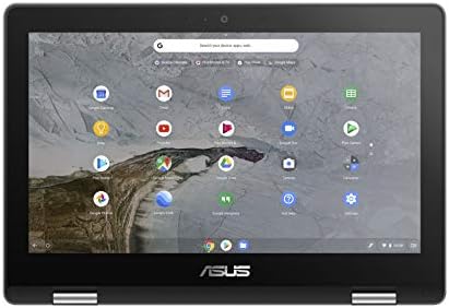 Asus Chromebook Flip C214MA-IS02T 11,6 ”солиден и отпорен на вода Chromebook, 360 екран на допир 2 во 1, Intel N4000, 4 GB DDR4 RAM меморија, складирање