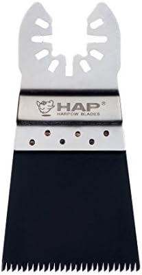 Харпоу 5 парчиња прецизност Јапонско сечило со држач за безжичен, 45мм, лопатки за алатки за осцилирање на моќност, мултитолни