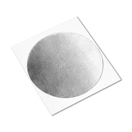 3М 1120 Сребрена алуминиумска фолија лента со спроводливо акрилно лепило, кругови со дијаметар од 2