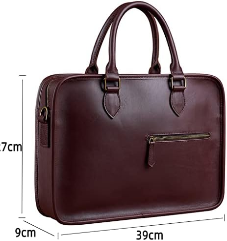 N/A N/A Човекот за чанти за машка машка чанта за рамо за деловна канцеларија лаптоп 15 инчи торба