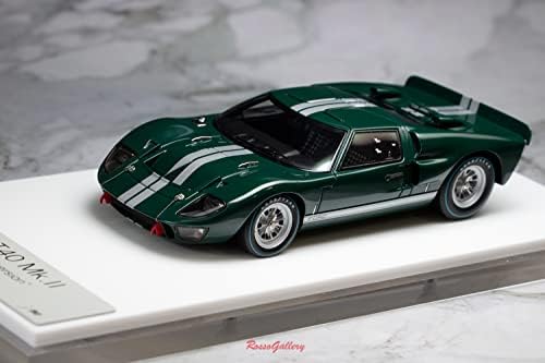 1/43 Scale Eidolon Mook Car модели Ford GT40 Mk.II Улица верзија 1966 Темно зелена сребрена лента EM478E