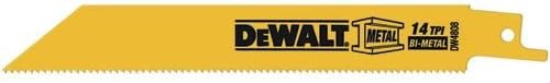 DeWalt Recipating Saw Blades, директно назад, 6-инчи, 14 TPI, 5-пакет