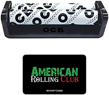 ОКБ 79мм 1 1/4 Класична Машина За Тркалање Цигари Вклучува Американска Картичка За Тркалање Клубови