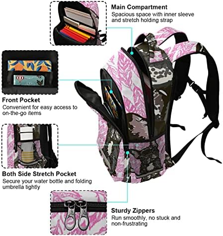 Алаза кутре француски булдог ранец за патувања лаптоп дневен пакет торба торба за мажи жени тинејџери деца со една големина