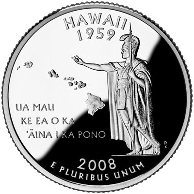 2008 година на државниот квартал на Хаваи