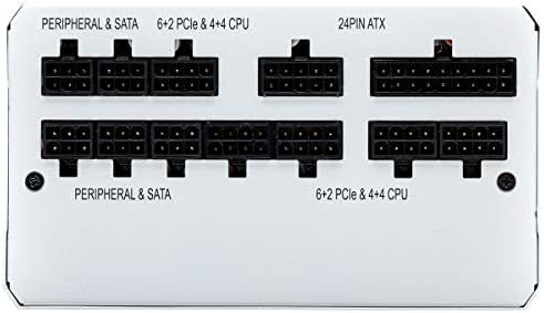 Corsair CP-9020188-ВЕЛИКА БРИТАНИЈА 750 W RM850x Целосно Модуларен Atx Напојување-Бело